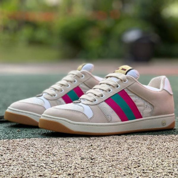 Gucci Screener Cream Leather GCW002 - Image 2