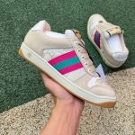 Gucci Screener Cream Leather GCW002 - Image 3