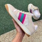 Gucci Screener Cream Leather GCW002 - Image 6