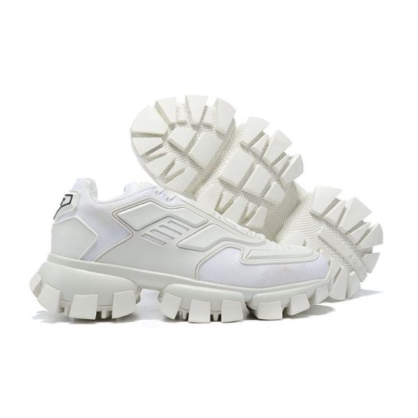 Prada Cloudbust Thunder Knit White PDW004 - Image 3