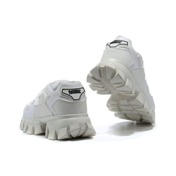 Prada Cloudbust Thunder Knit White PDW004 - Image 4
