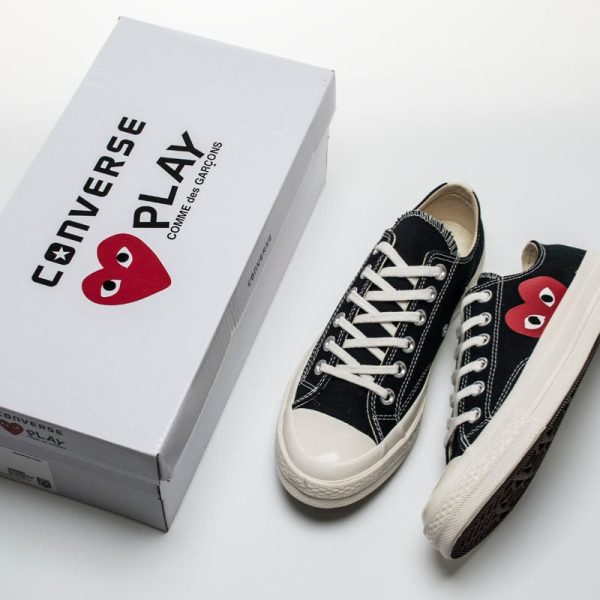 Converse Chuck Taylor All Star 70s X Comme des Gar?ons Play Black CVW001 - Image 2