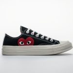 Converse Chuck Taylor All Star 70s X Comme des Gar?ons Play Black CVW001 - Image 3