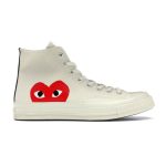 Converse Chuck Taylor All Star 70s X Comme des Gar?ons Play Long Shaft White CVW002