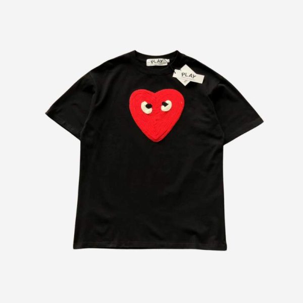 d128510_21150-1.jpg T-shirt Comme Des Gar?ons Play CDG001 - Image 1
