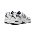 New Balance 530 White Silver Navy NB003 - Image 4