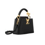 Shoulder Bag Louis Vuitton Capucines Mini Nero LVW015 - Image 2