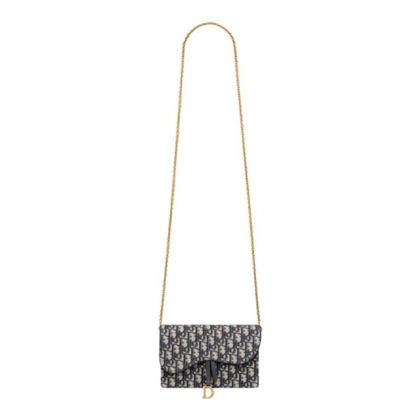 Pochette Dior Saddle Jacquard Oblique DOW003 - Image 3