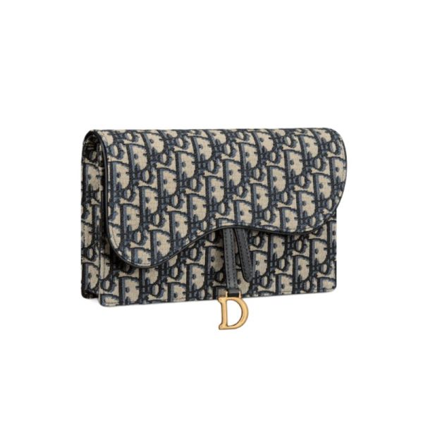 Pochette Dior Saddle Jacquard Oblique DOW003 - Image 4