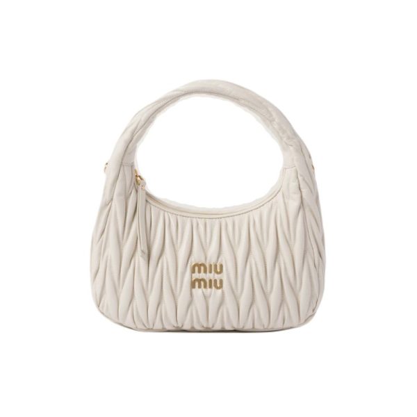 d129514_5269-1.jpg Handbag Miu Miu Hobo 25 MMW002 - Image 1