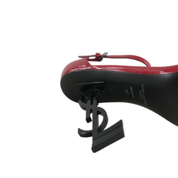 Yves Saint Laurent High Heel Sandal Opyum Rosso YSL010 - Image 3