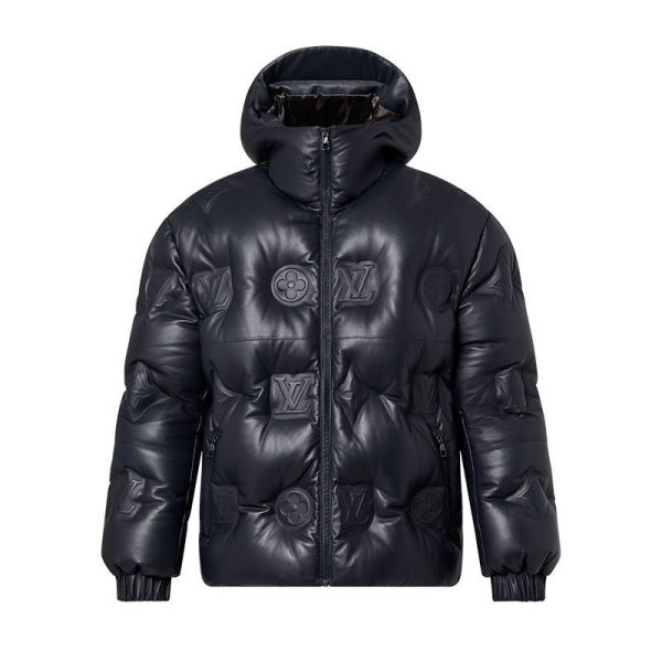 d132595_7952-1.jpg Jacket Louis Vuitton Monogram Leather LV125 - Image 1