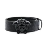 Belt Versace All Black VSC004