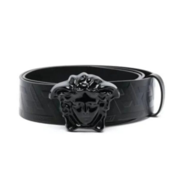 d133076_2909-1.jpg Belt Versace All Black VSC004 - Image 1