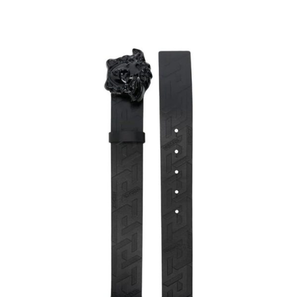 Belt Versace All Black VSC004 - Image 2