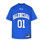 T-shirt- Balenciaga Basketeball Blue 1:1 BL111