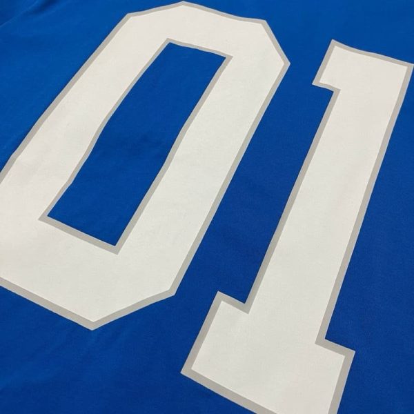 T-shirt- Balenciaga Basketeball Blue 1:1 BL111 - Image 2