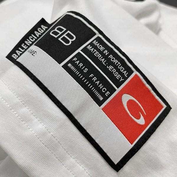 T-shirt- Balenciaga Basketeball White 1:1 BL113 - Image 6
