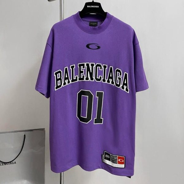 T-shirt- Balenciaga Basketeball White 1:1 BL114 - Image 2
