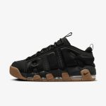 Nike Air More Low Black Gum NK030