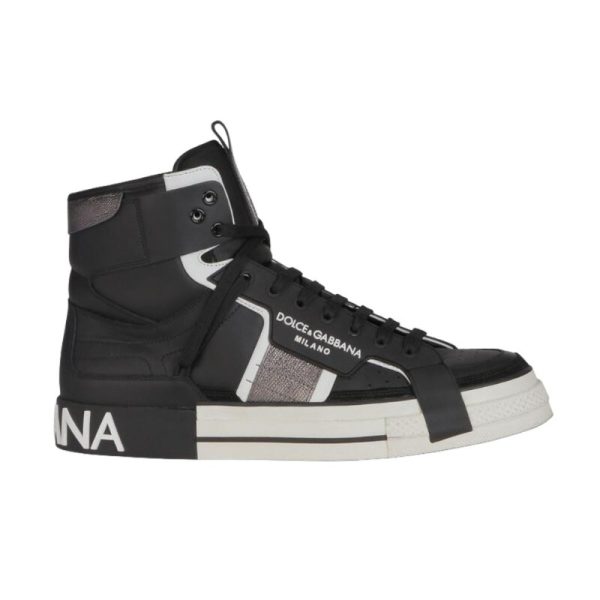 d135139_4593-1.jpg Dolce Gabbana 2.Zero High Top Sneaker DG002 - Image 1
