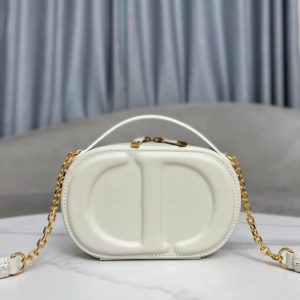Shoulder Bag Dior Signature Camera Bag Off White DOW010