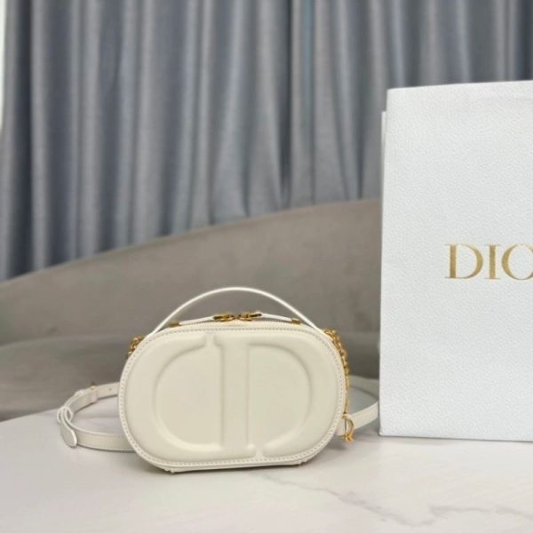 Shoulder Bag Dior Signature Camera Bag Off White DOW010 - Image 2