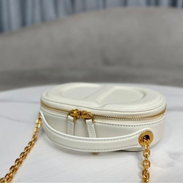 Shoulder Bag Dior Signature Camera Bag Off White DOW010 - Image 3