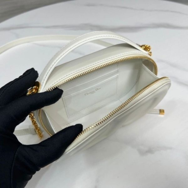 Shoulder Bag Dior Signature Camera Bag Off White DOW010 - Image 5