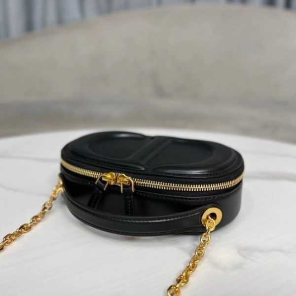 Shoulder Bag Dior Signature Camera Bag Black DOW011 - Image 2