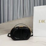 Shoulder Bag Dior Signature Camera Bag Black DOW011 - Image 4