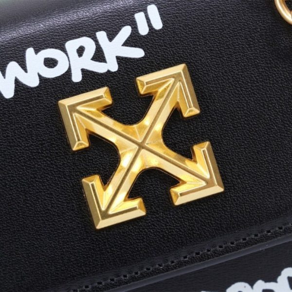 Jitney Slogan-Print Wallet Off-White OFF033 - Image 3