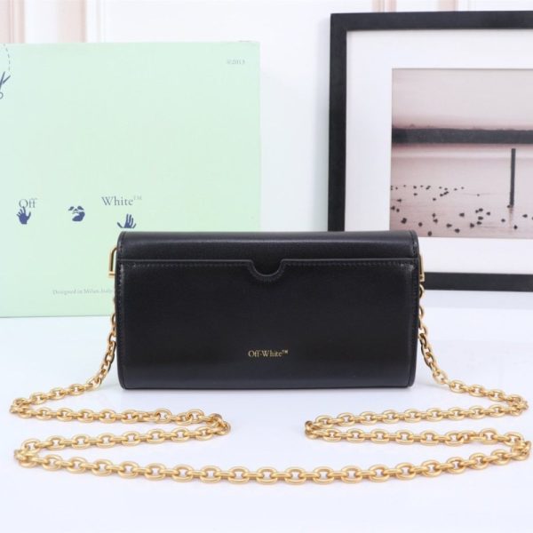 Jitney Slogan-Print Wallet Off-White OFF033 - Image 7