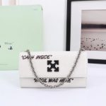 Jitney Slogan-Print Wallet Off-White OFF033 - Image 16
