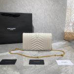 Yves Saint Laurent Small Envelope Chain Wallet YSL012 - Image 15