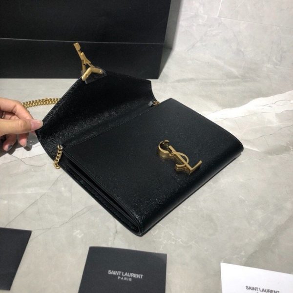 Yves Saint Laurent Cassandra Chain Wallet YSL013 - Image 4