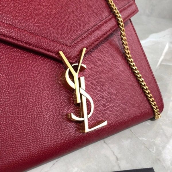 Yves Saint Laurent Cassandra Chain Wallet YSL013 - Image 10