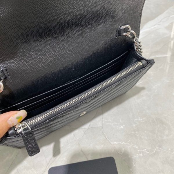 Yves Saint Laurent Cassandra Wallet On Chain YSL014 - Image 9