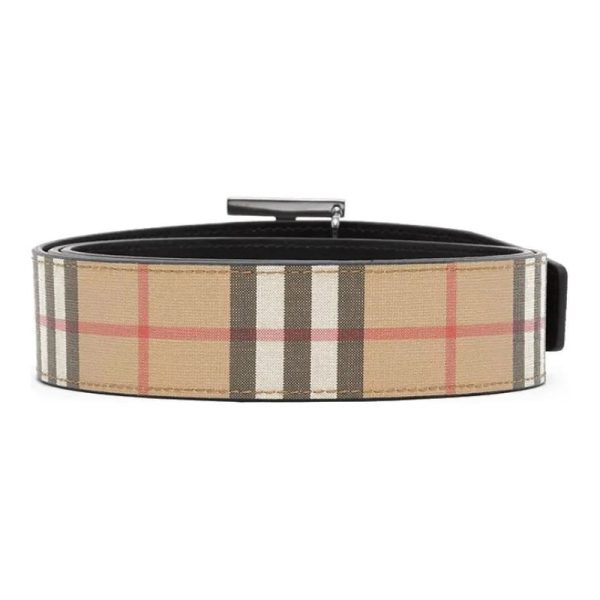 Belt Burberry Vintage TB Reversible Buckle BY016 - Image 3