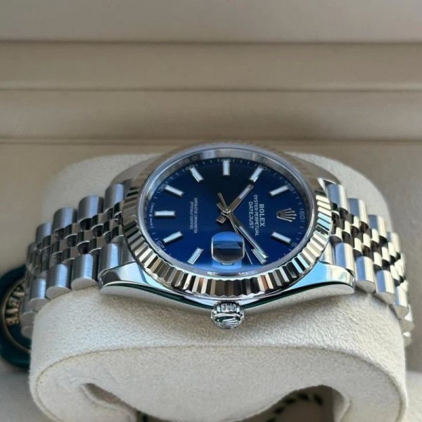Rolex Date Just Blue Stick Dial RLX014 - Image 2