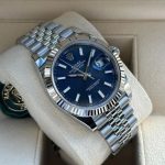 Rolex Date Just Blue Stick Dial RLX014 - Image 4