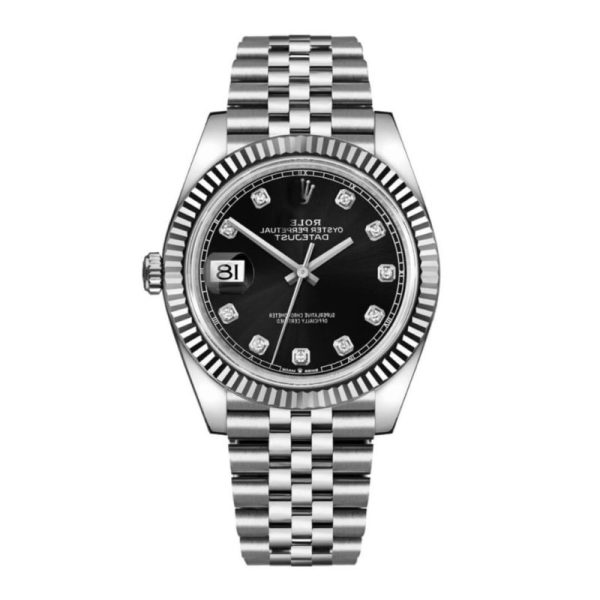 d137301_13265-1.jpg Rolex Date Just Champagne Diamond RLX017 - Image 1