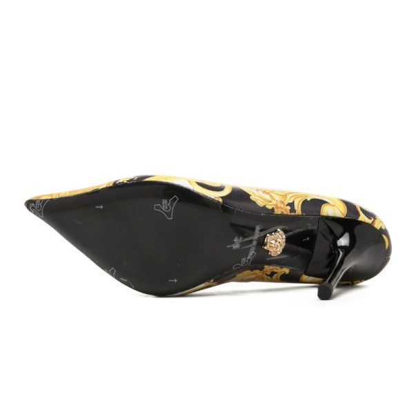 Versace Medusa Decollete Barocco Toe Pump VSC008 - Image 5