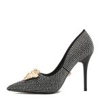 Versace Medusa Decollete Studded Pointed Toe Pump VSC009 - Image 2