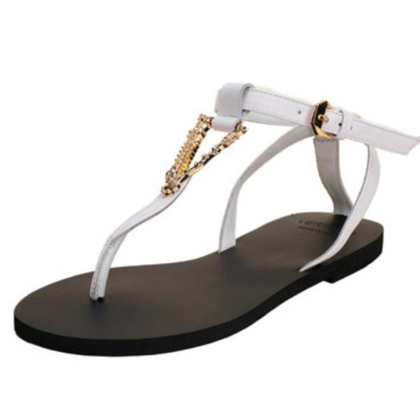 Versace Virtus Flat Sandals VSC012 - Image 11