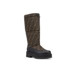 Fendi Boots Mid-Calf Brown FDW004 - Image 4