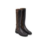 Fendi Rockoko Leather Boot FDW005 - Image 3