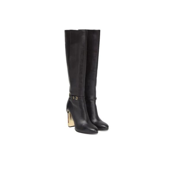 Fendi Delfina 110mm Knee High Boots FDW007 - Image 10