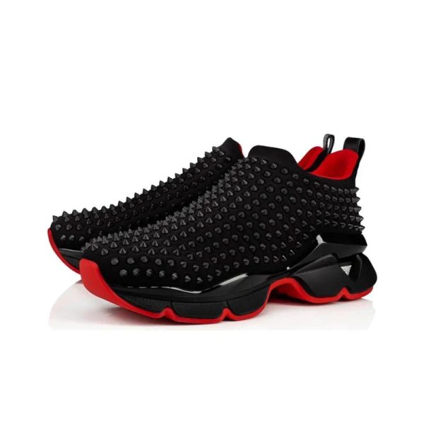 Christian Louboutin Spikes Sock Shoes CL010 - Image 3