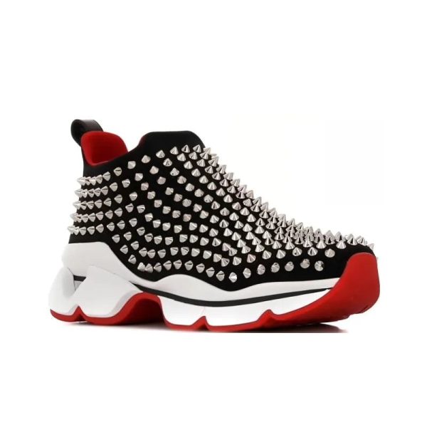 Christian Louboutin Spikes Sock Shoes CL010 - Image 9